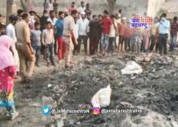 स्मशानात आढळला पोत्यात बांधलेला मृतदेह