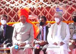 ‘हिंदवी स्वराज्य प्रत्यक्षात आणूया’; राष्ट्रपती कोविंद यांचे रायगडावर उद्गार